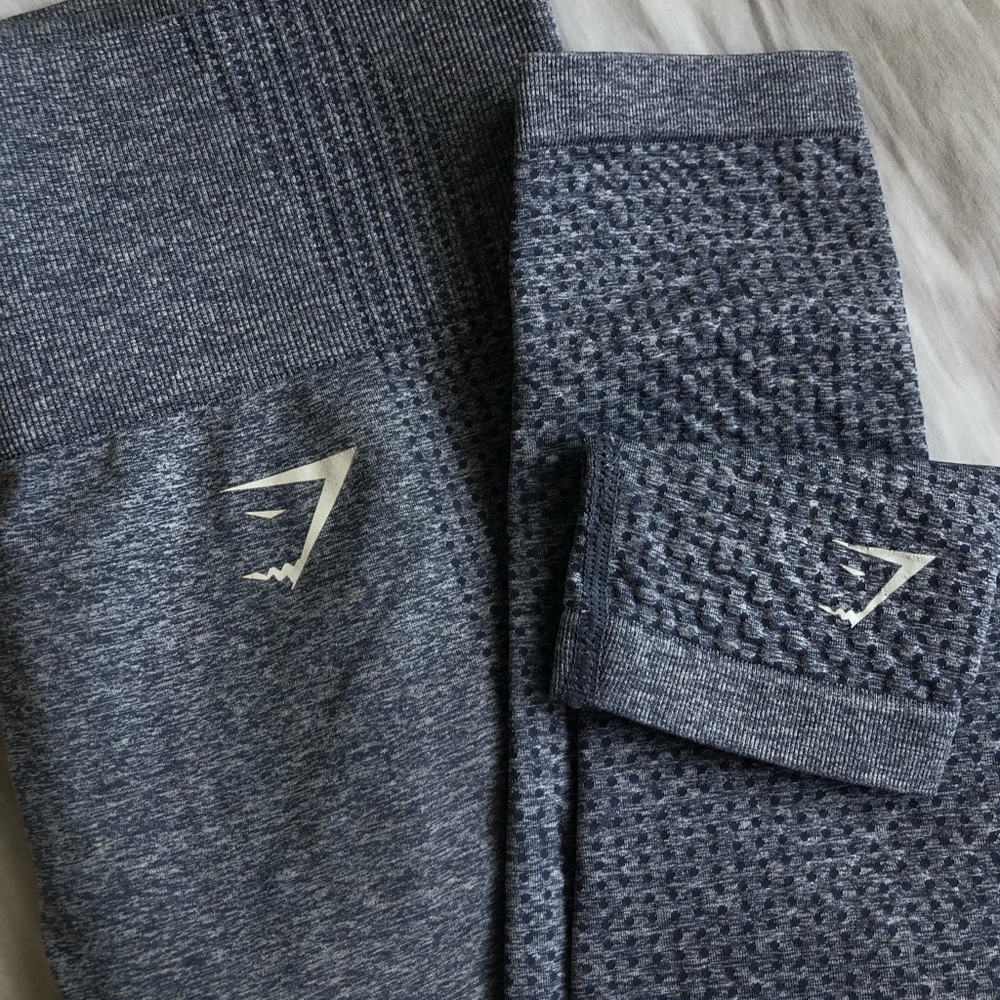 GymShark Slate Blue Vital Leggings